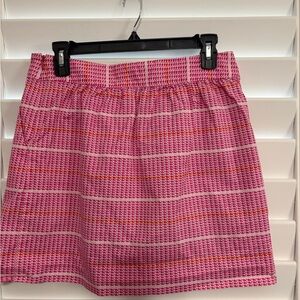Vineyard Vines Pink Smocked Mini Skirt Resort